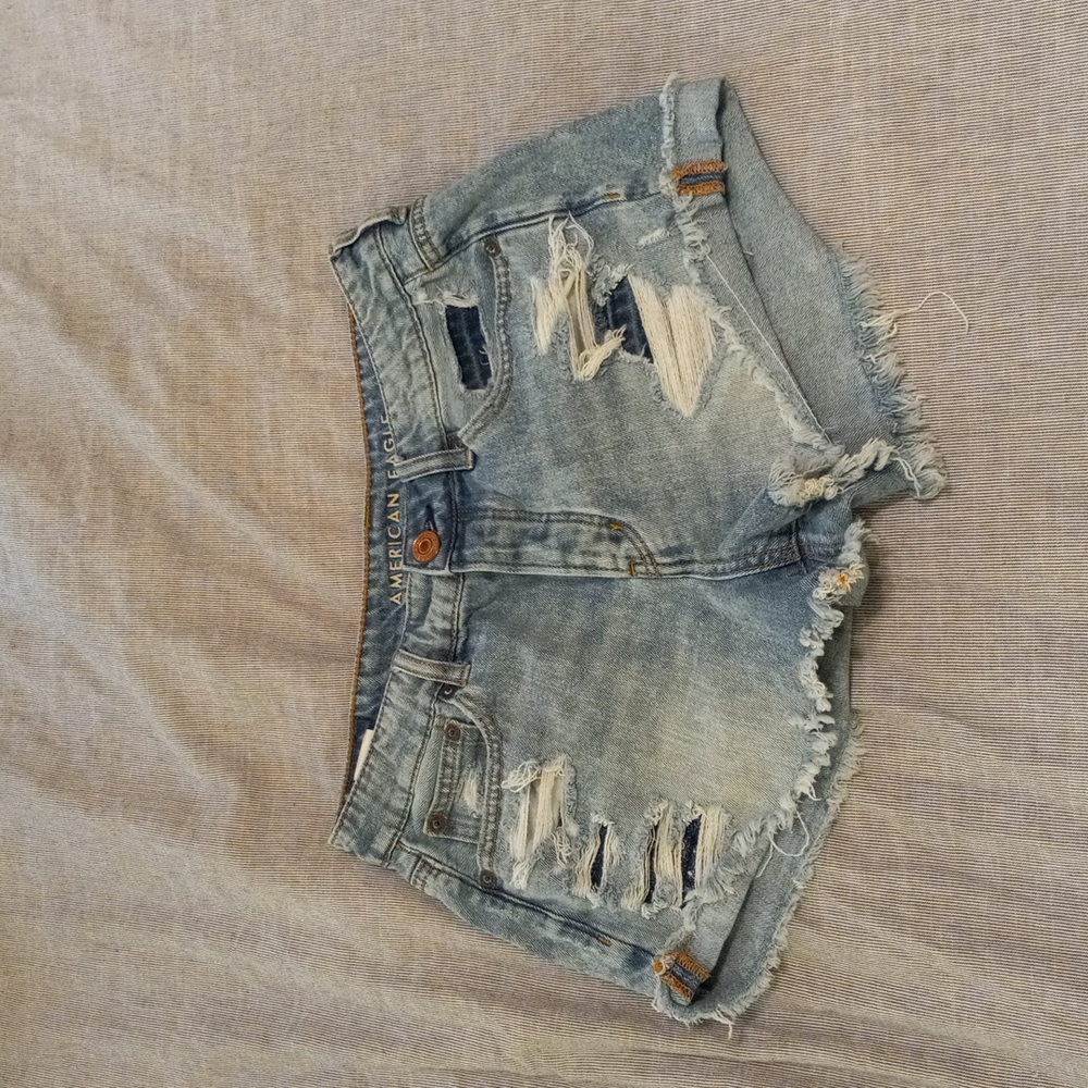 American Eagle denim shorts size 2